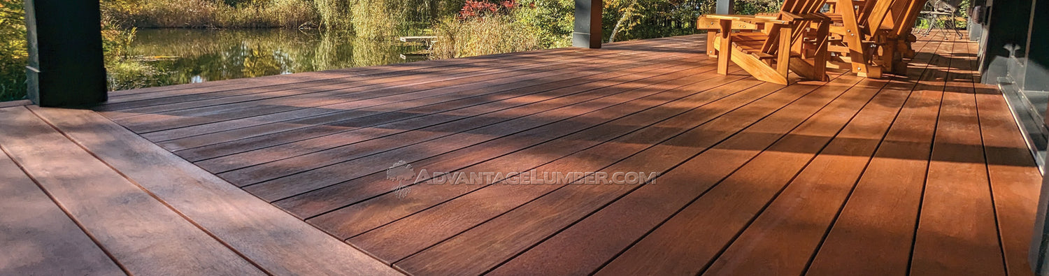 Mahogany (Red Balau) Wood Decking