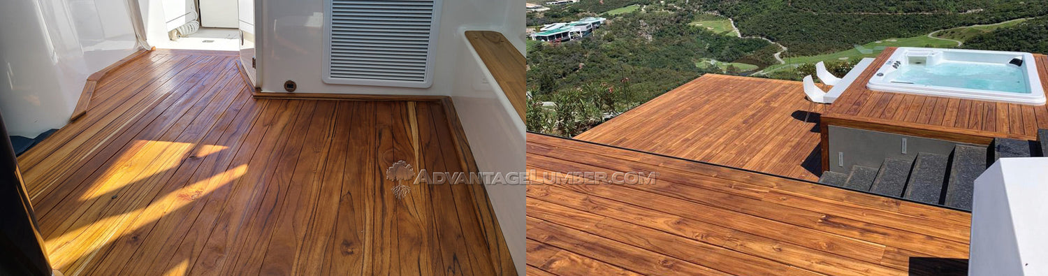 Teak Wood Decking