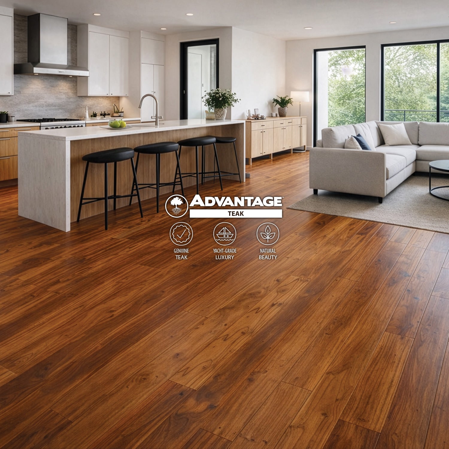 Teak Flooring | Luxury for Your Space - Advantage Lumber