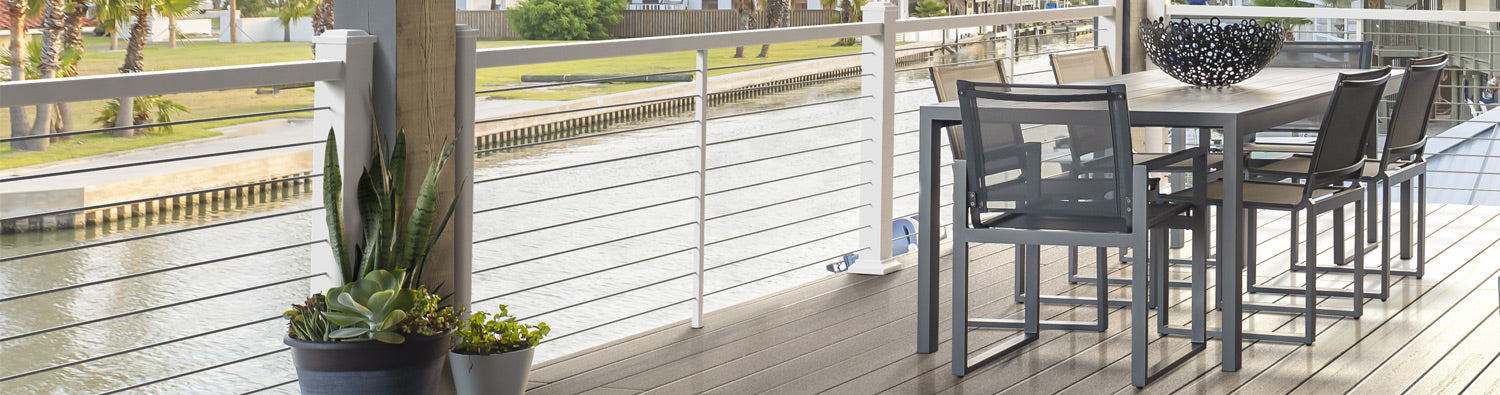 TimberTech® Impression Rail Express® Horizontal Cable Railing