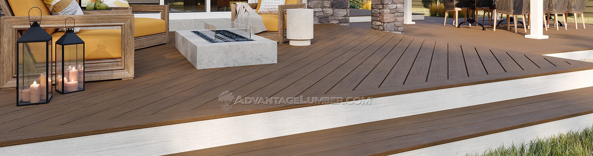 Trex Transcend Decking | Vibrant Colors & Styles - Advantage Lumber