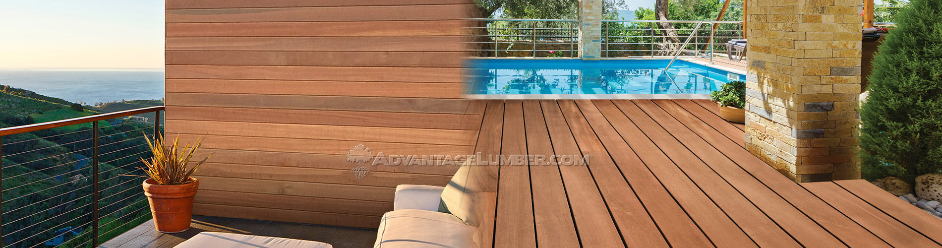Yellow Balau Decking Advantage Lumber