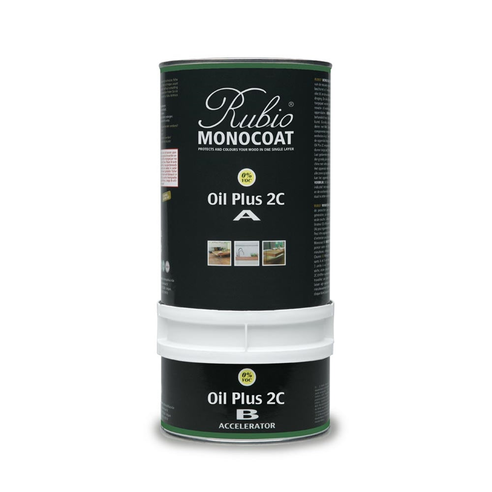 Rubio Monocoat: Oil Plus 2C, Pure, 1.3 Liter