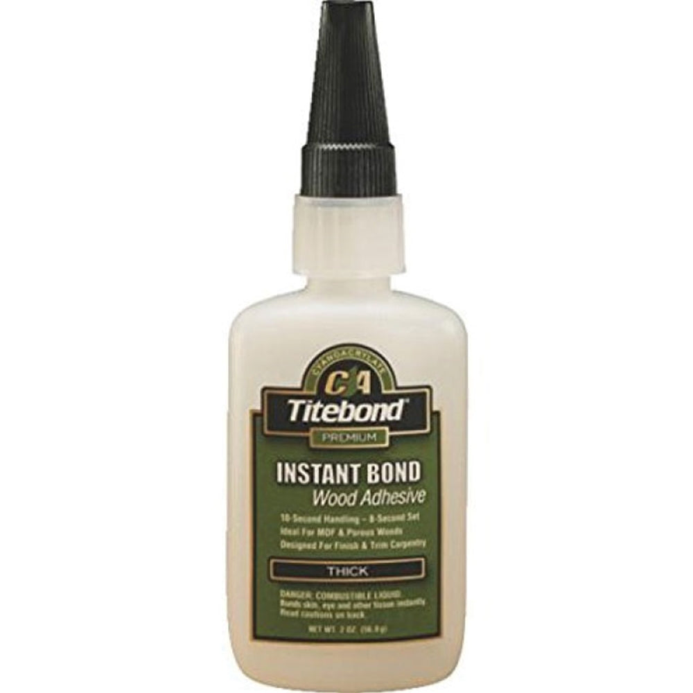 Titebond Instant Bond Wood Adhesive Thick 2 oz