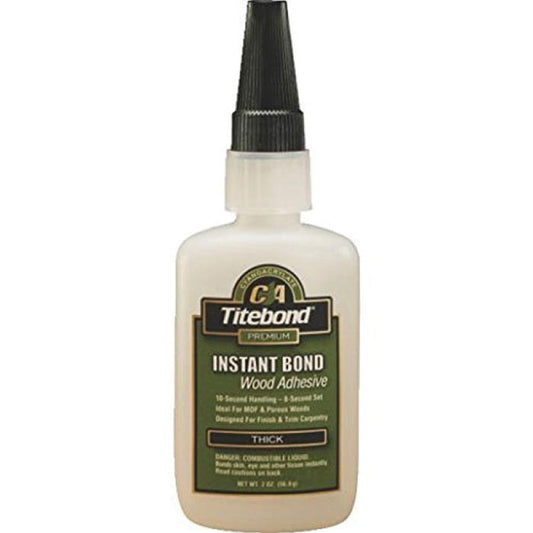 Titebond Instant Bond Wood Adhesive Thick 2 oz
