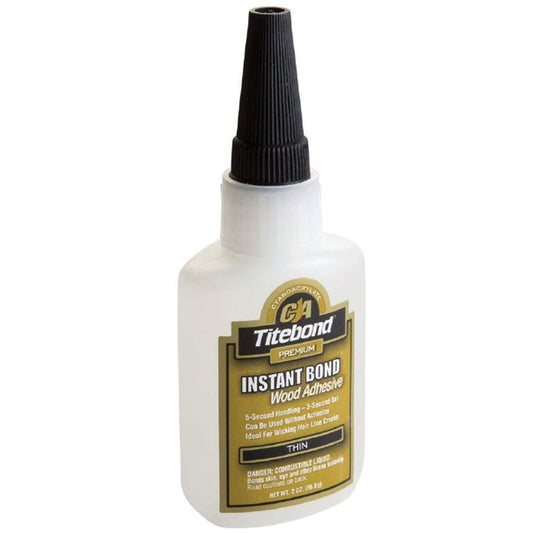Titebond Instant Bond Wood Adhesive Thin 2 oz