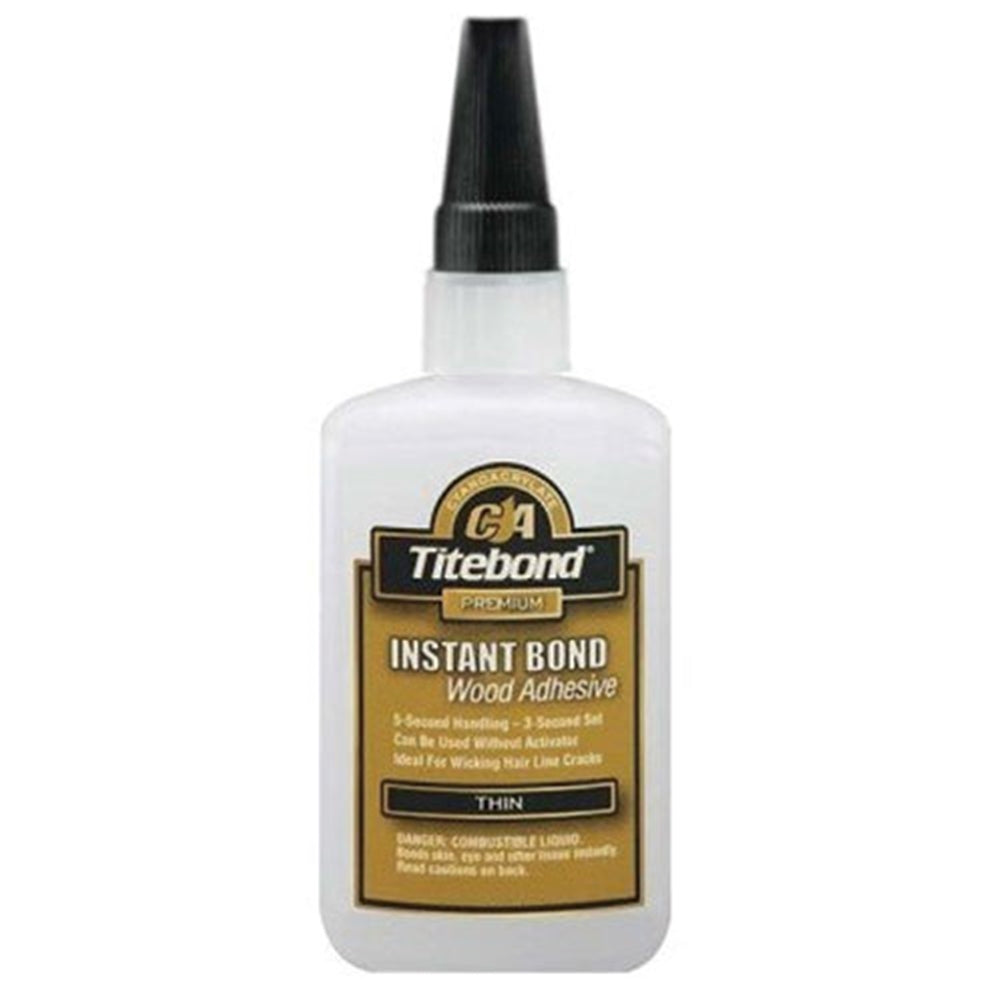 Titebond Instant Bond Wood Adhesive Thin 4 oz