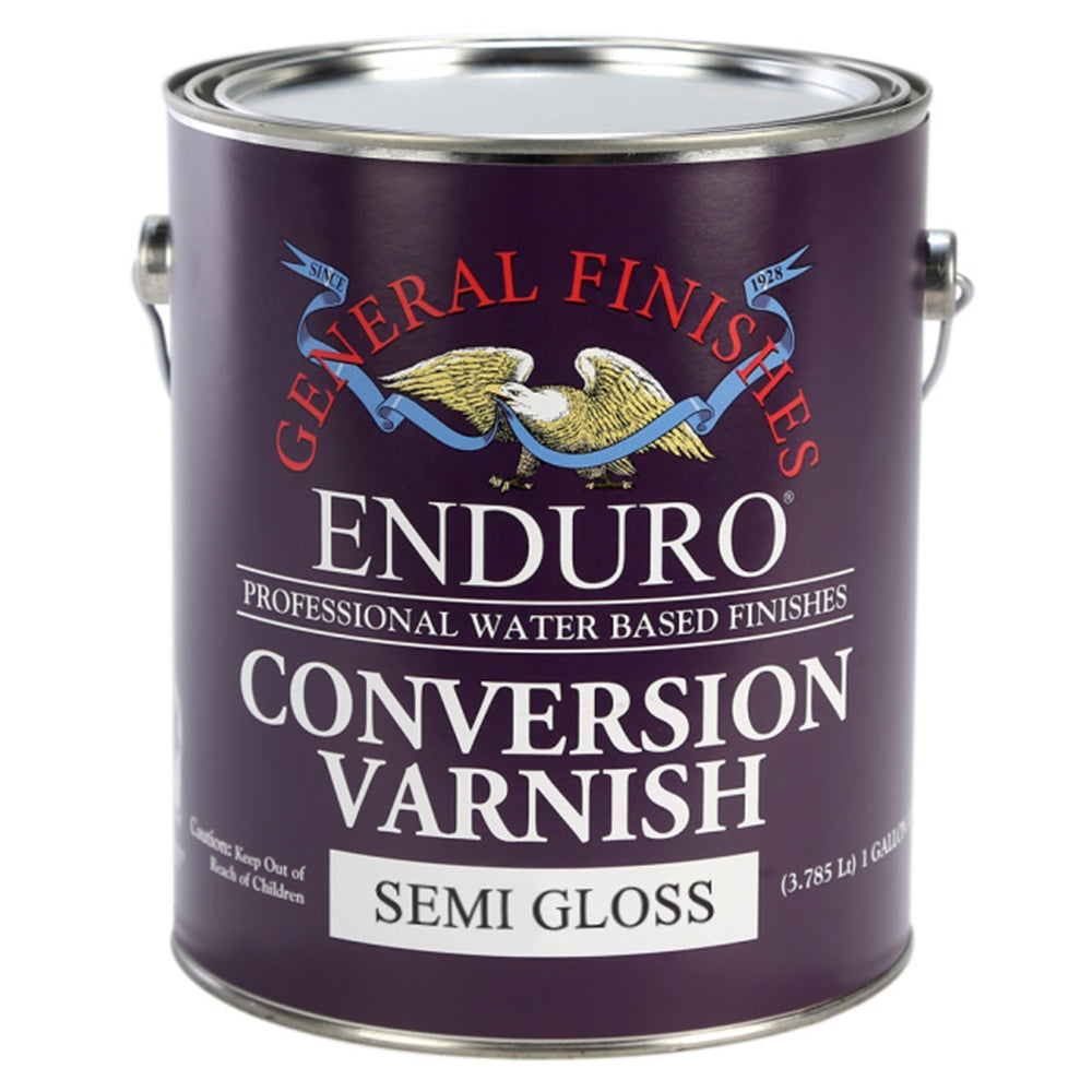 General Finishes Enduro Conversion Varnish Semi-Gloss, 1 Gallon