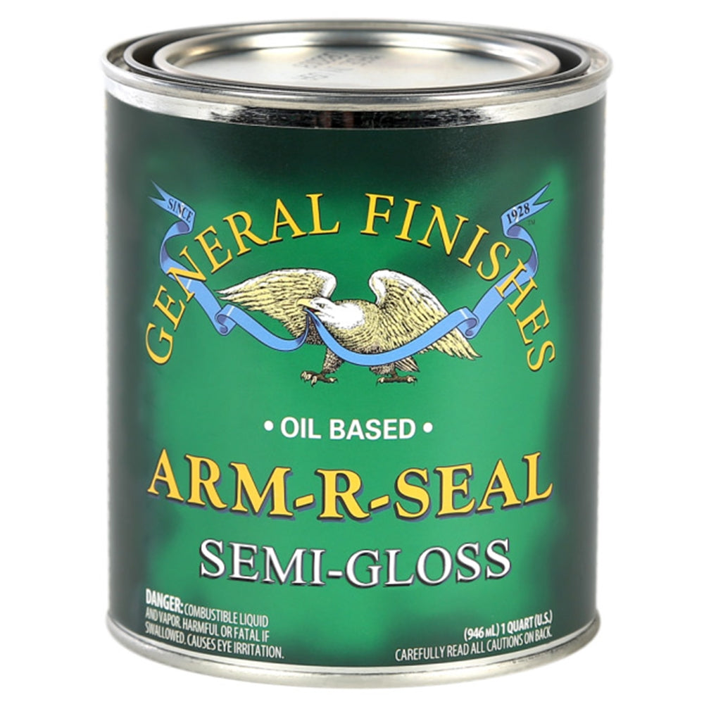 General Finishes Arm-R-Seal Semi-Gloss, 1 Quart
