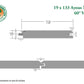 Advantage ThermoWood® Ayous, Thermally Modified 1x6 Nickel Gap T&G