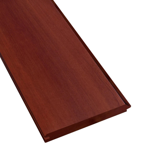 1 x 6 +Plus® Brazilian Redwood (Massaranduba) Wood 60° V-Joint
