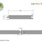 1 x 6 +Plus® Ipe Wood 60° V-Joint