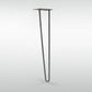 28" Table Leg - Raw Steel