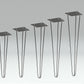 14" Tri-Table Leg - Stainless Steel