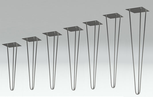30" Tri-Table Leg - Stainless Steel