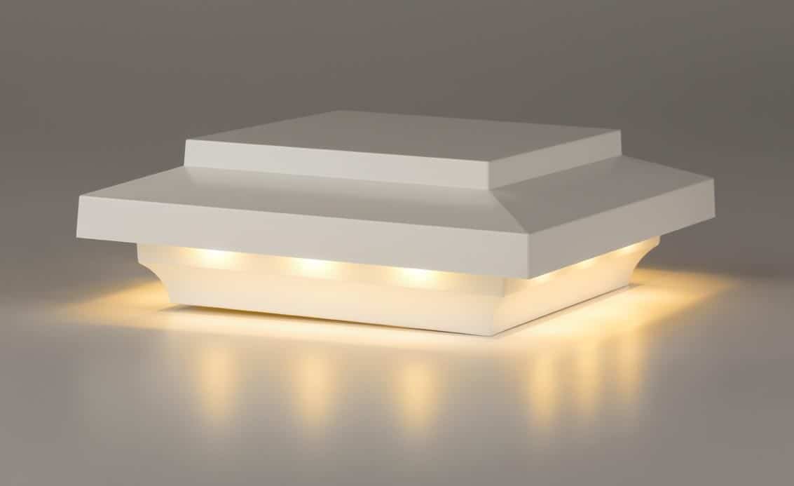 Timbertech Lighted Cap TimberTech® LED Lighted Island Cap – Advantage Lumber