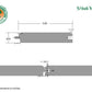 5/4x6 Western Red Cedar 60° V-Joint - Select Knotty (STK) Appearance Grade S4SEE