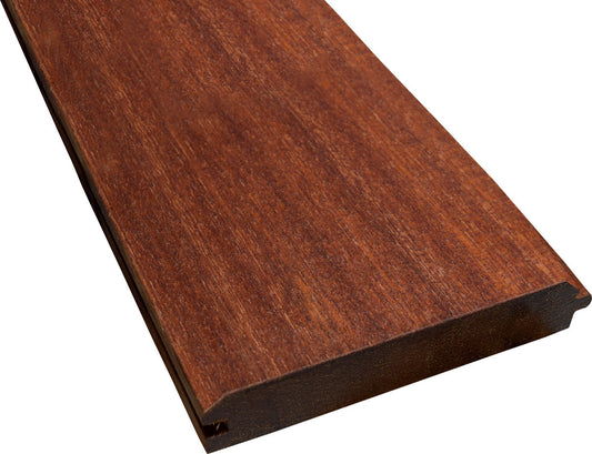 5/4 x 6 Mahogany (Red Balau) Wood 60° V-Joint