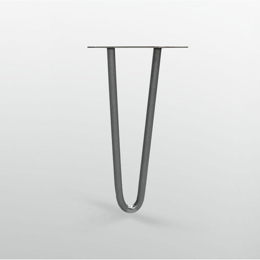 8" Table Leg - Raw Steel