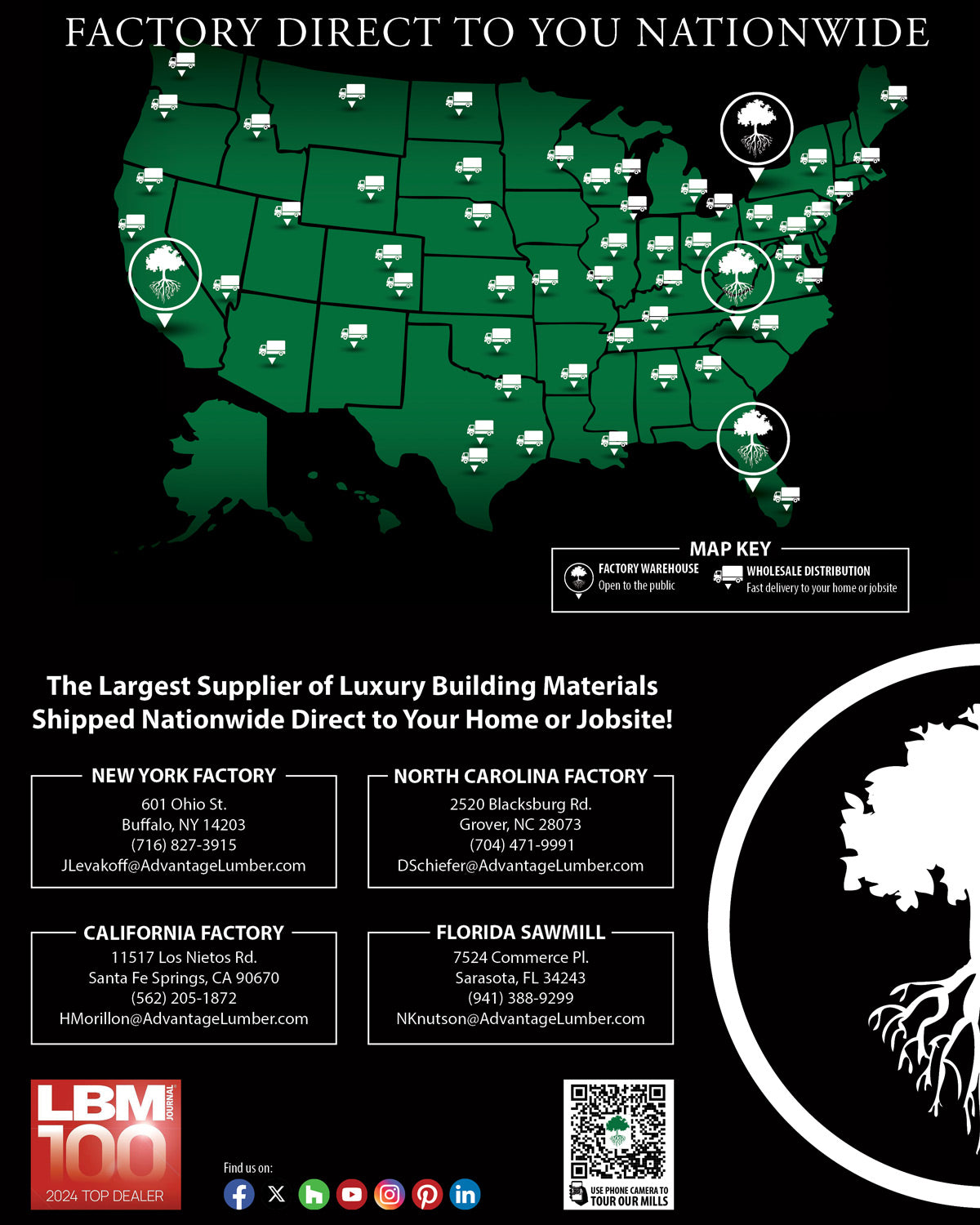 Advantage Lumber Product Catalog Sample