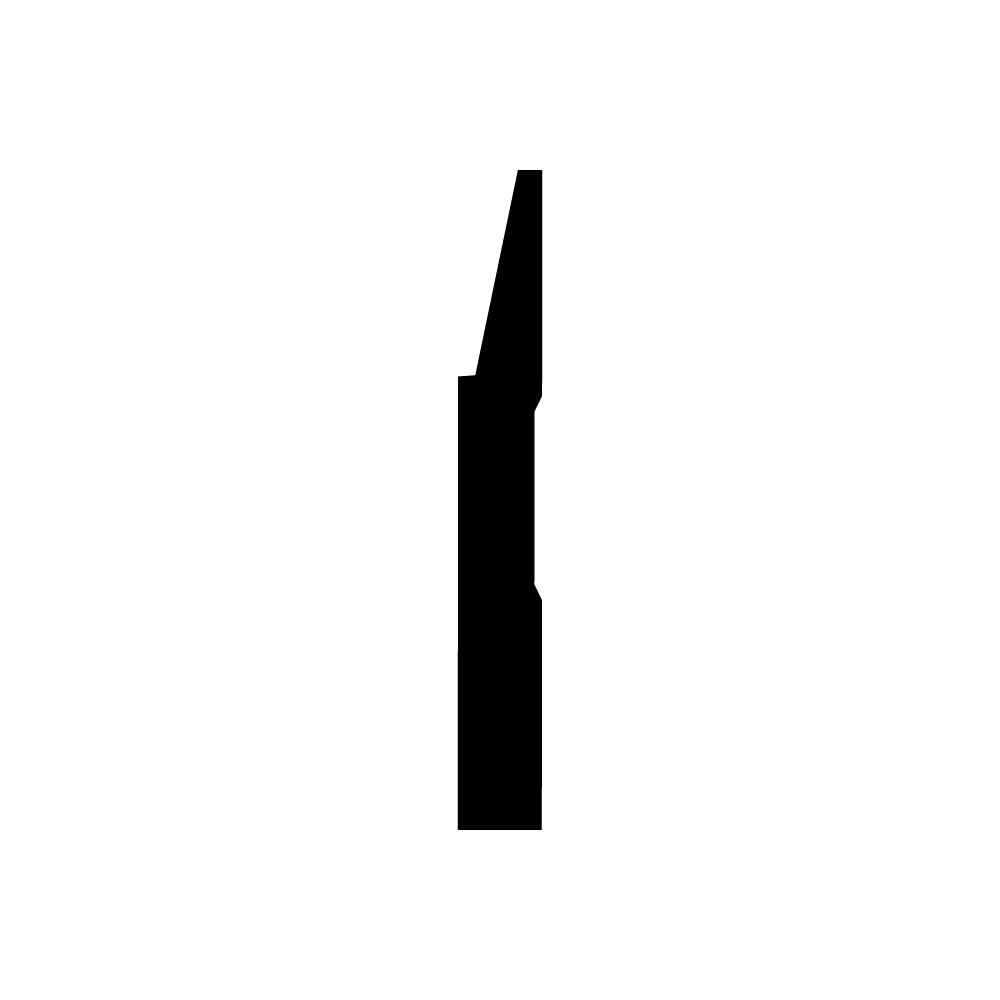 Sapele Contemporary Base Molding