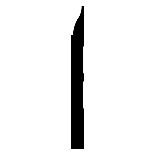 Sapele Ogee Base Molding