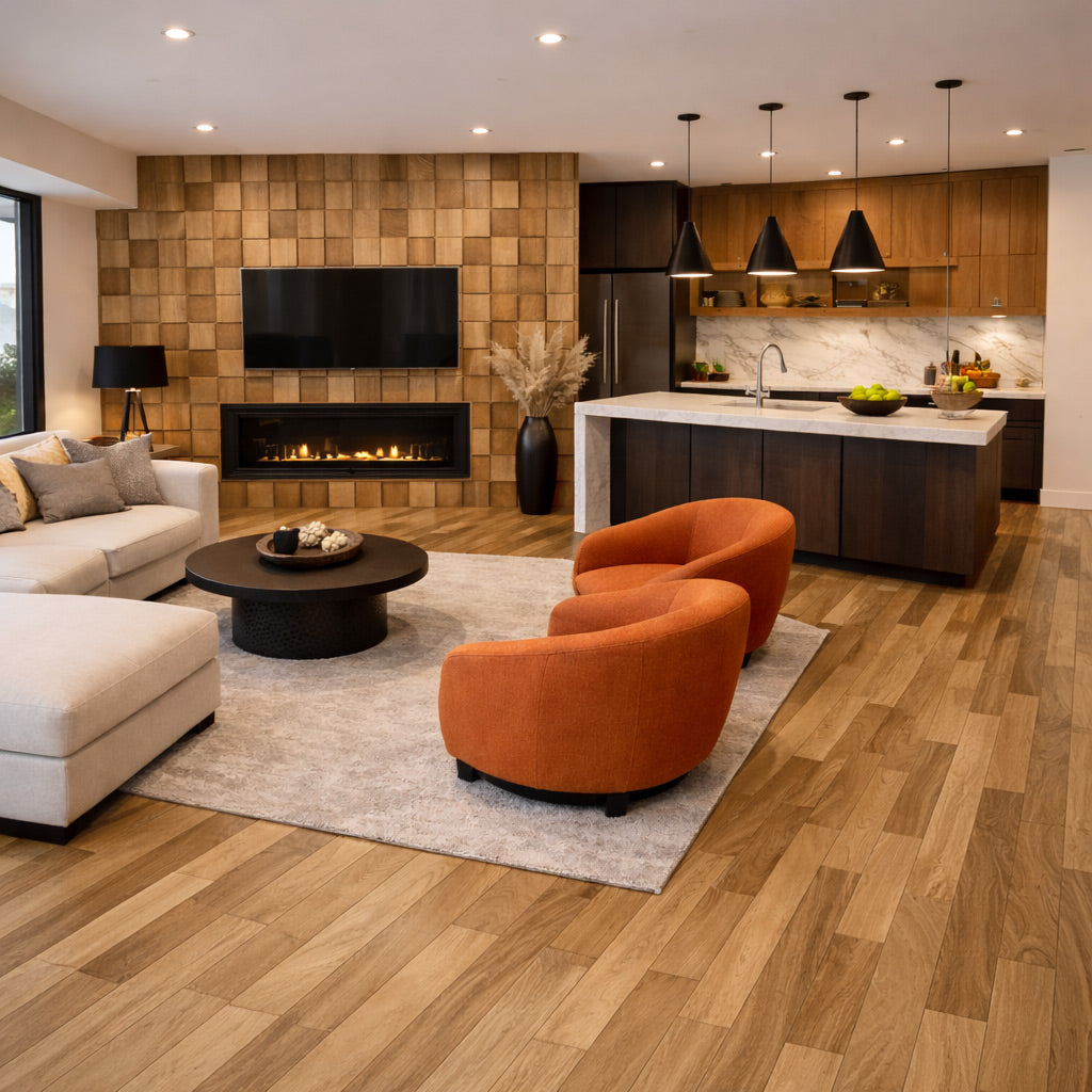 Brazilian Oak (Tauari) Solid Flooring 3.25″ Prefinished Matte, $5.37/sqft