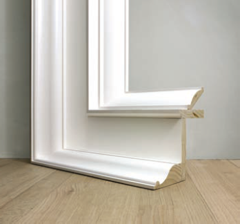 WindsorONE Traditional Classical Colonial Crown Molding, 16 Feet
