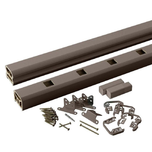 8' TimberTech® RadianceRail Express® Pack - Kona® (Top and Bottom Rails, Hardware, Gaskets & Footblocks) TXRP8K - Advantage Lumber