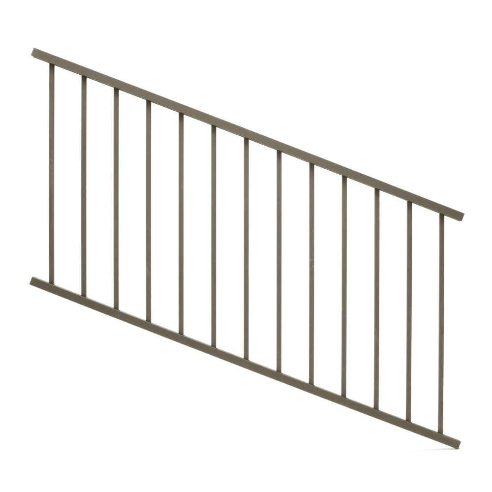 Deckorators Aluminum Contemporary Pre-Assembled Stair Railing - Thumbnail 4