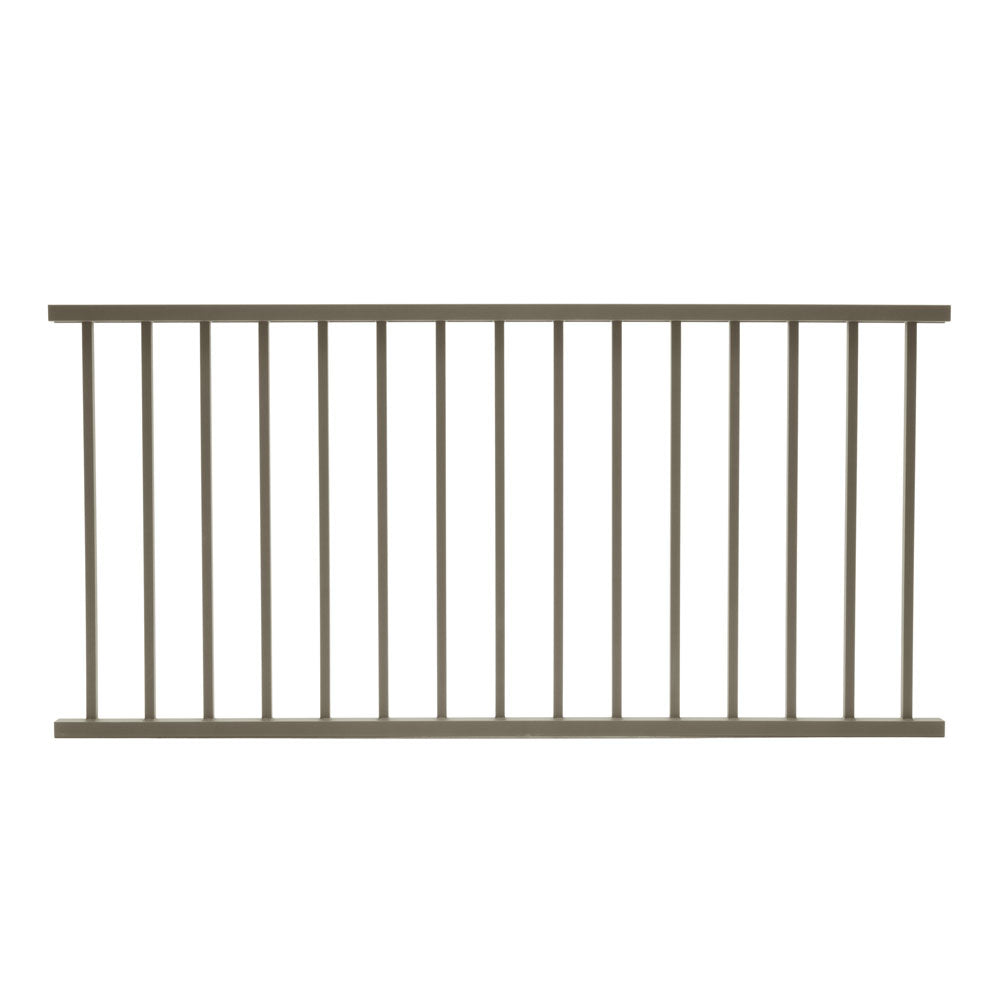 Deckorators® Aluminum Contemporary High Welded Rectangular Line Rail