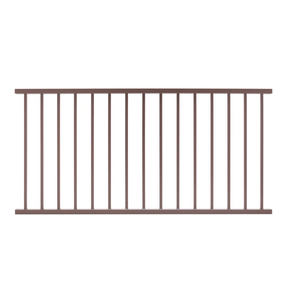 Deckorators® Aluminum Contemporary High Welded Rectangular Line Rail ...