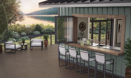 Deckorators® Composite Decking Vista™ Collection Ironwood