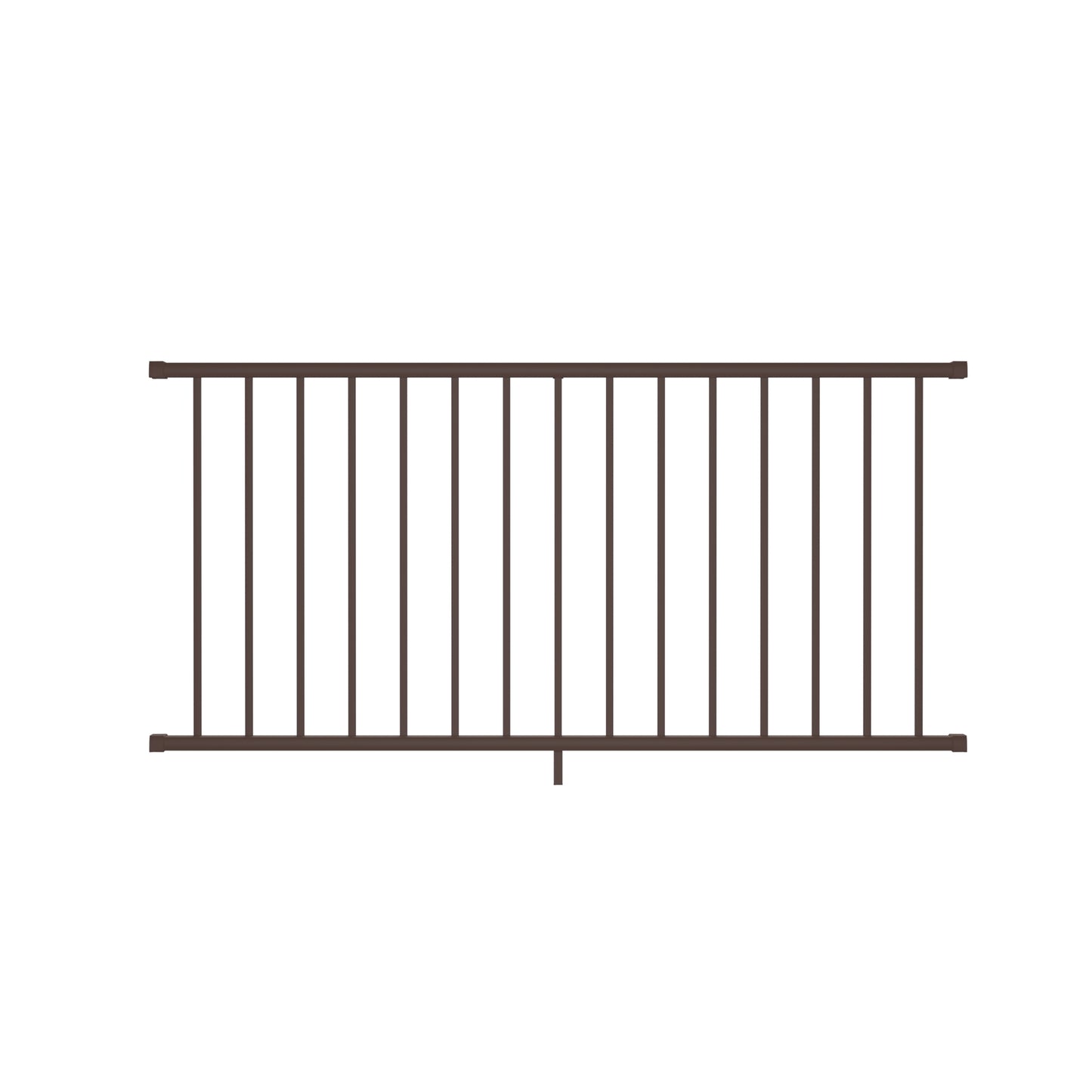 Deckorators® Aluminum Rapid Rail Kit with Square Balusters