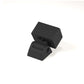 Deckorators® Aluminum Contemporary Top and Bottom Swivel Stair Rail Brackets - Textured Black (4 Brackets & Screws) #475803