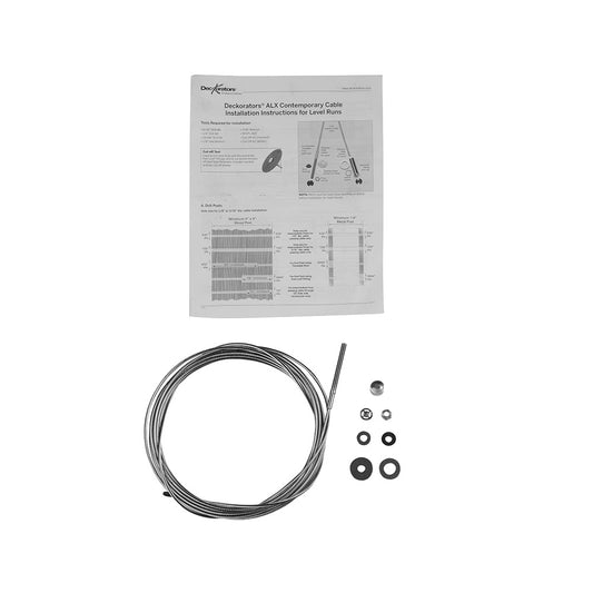 Deckorators® Aluminum Contemporary Cable Railing Cable Pack