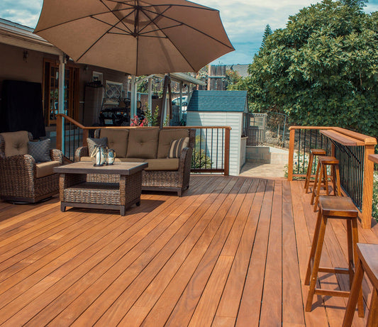 5/4 x 6 Garapa Wood Decking - Advantage Lumber