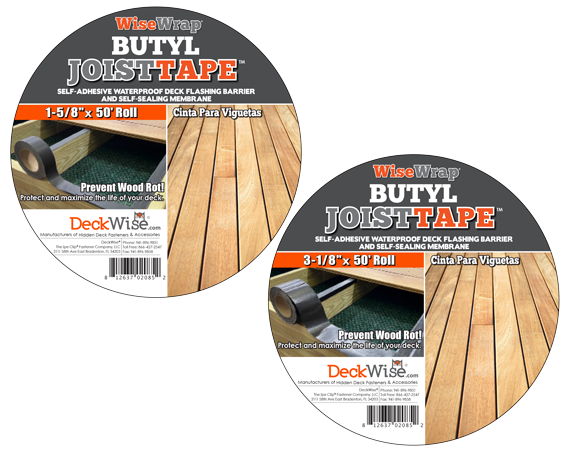 DeckWise® Joist Tape™ - Butyl