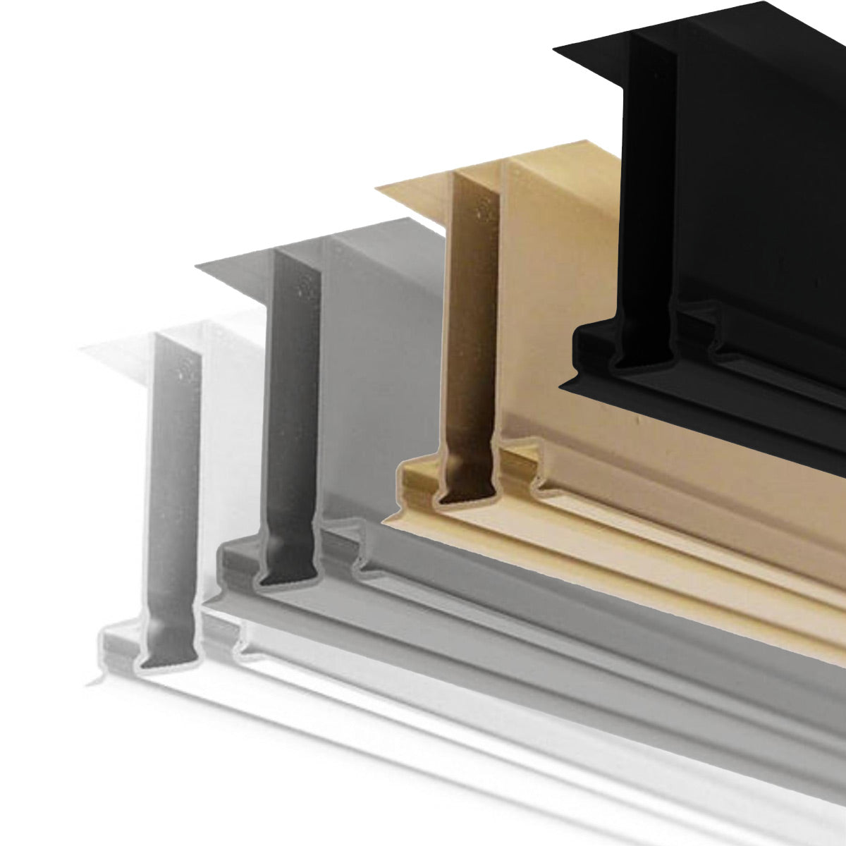 Zip-Up Underdeck® Drainage System Main Rail