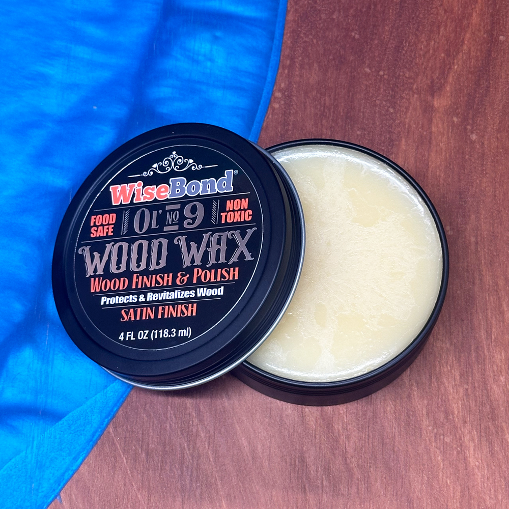 WiseBond™ Ol’ No. 9 Wood Wax Clear, 9 oz