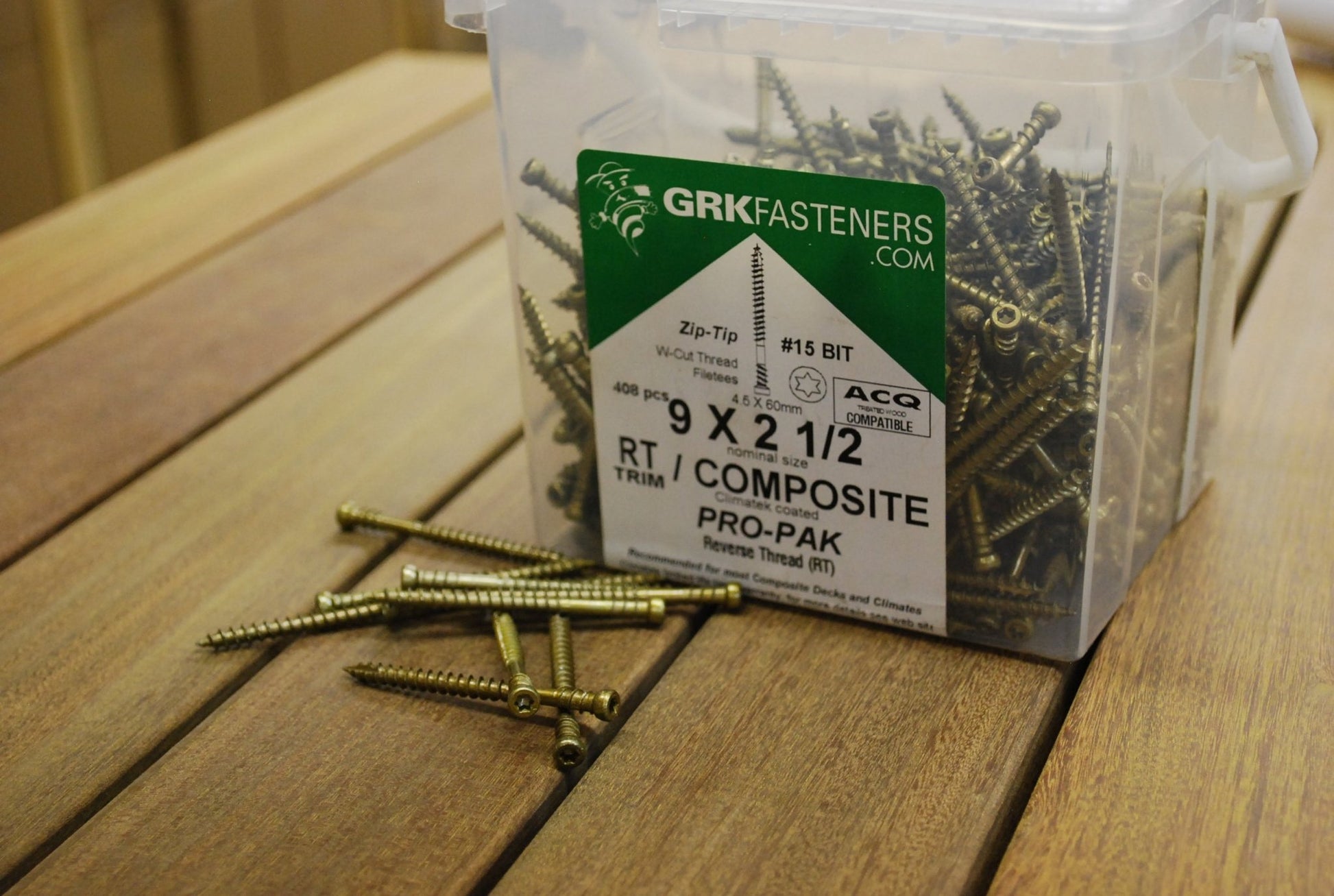 GRK RT 9 x 2-1/2"..Pro Pak - 408pc - Advantage Lumber