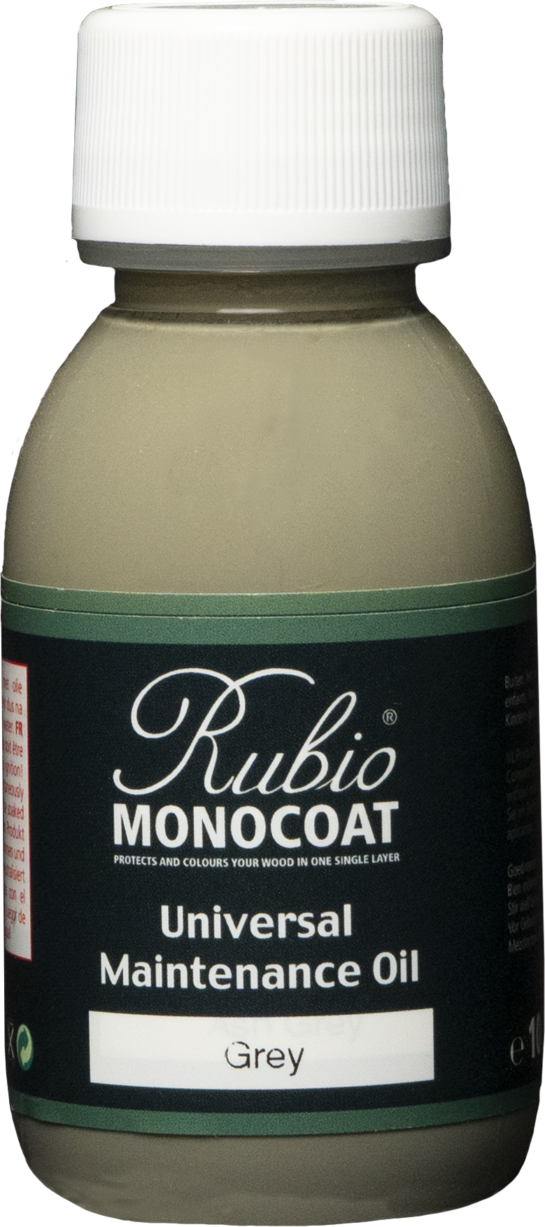 Rubio Monocoat: Universal Maintenance Oil, White, 100 Milliliter