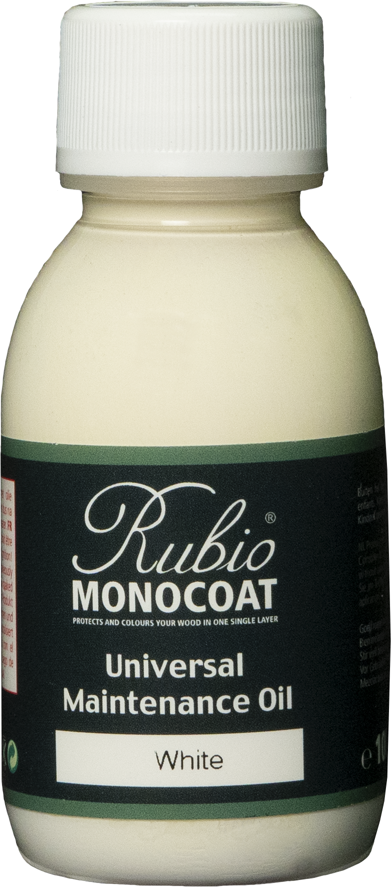 Rubio Monocoat: Universal Maintenance Oil, Black, 100 Milliliter