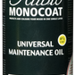Rubio Monocoat: Universal Maintenance Oil, Brown, 0.5 Liter