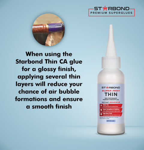 Starbond Super Fast Thin CA Glue EM-02, 16 oz