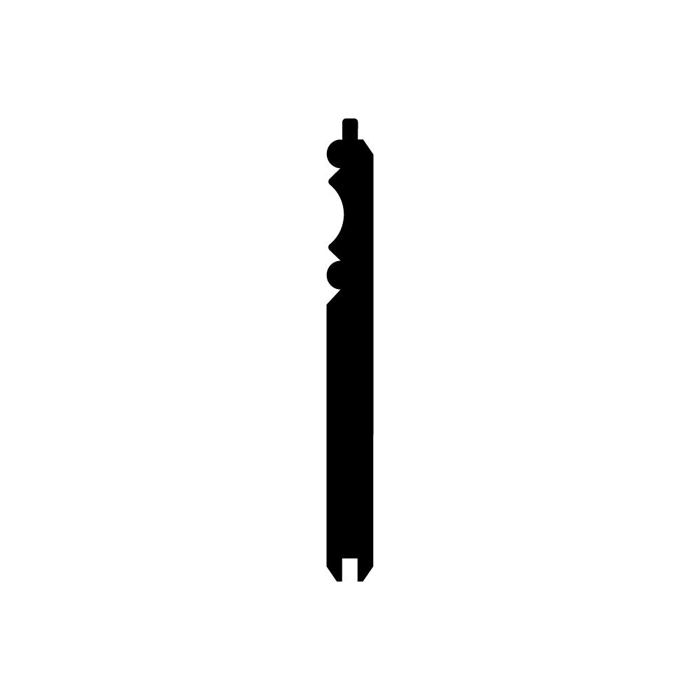 Hard Maple Pickwick Wall Treatment Molding