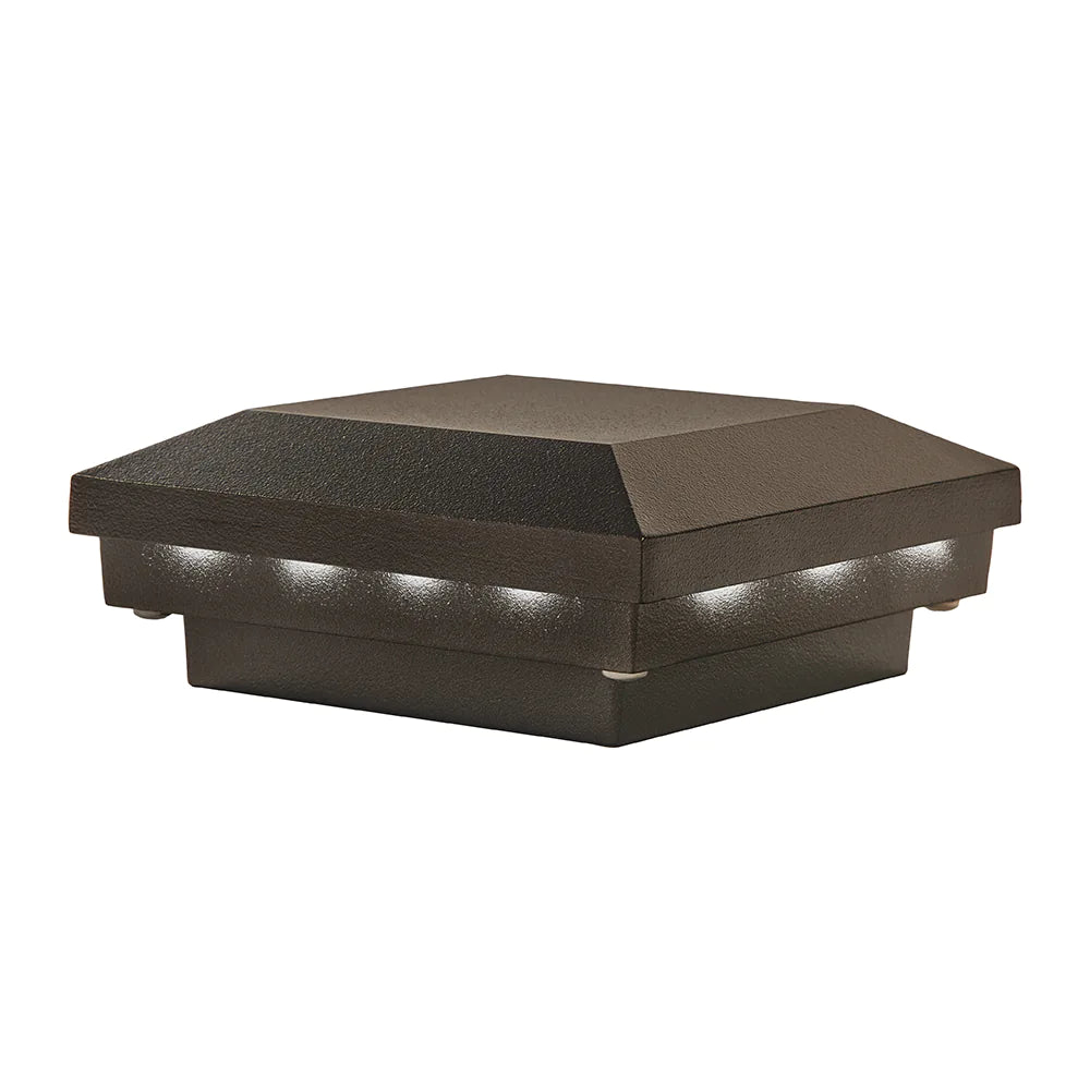 Post Indirect Kit TimberTech® Indirect Light Post Cap - Bronze - Advantage Lumber