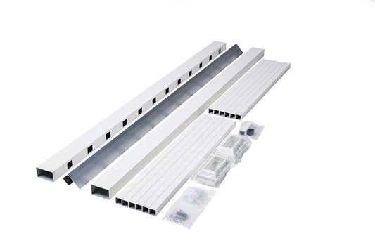TimberTech® Reliance Rail Core Square Vinyl Blauster Rail Kit (Stair)