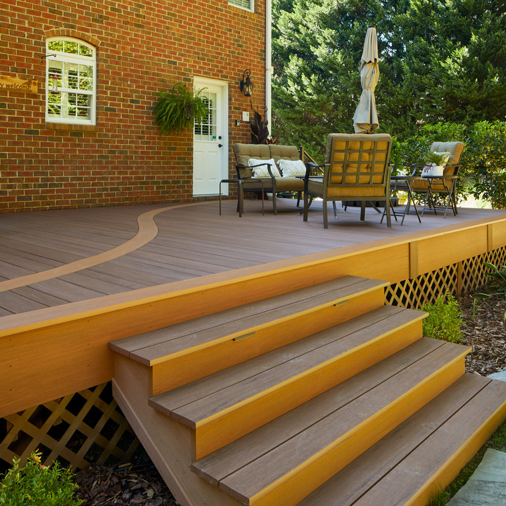 TimberTech® Advanced PVC Riser/Fascia by AZEK®, Vintage Collection ...