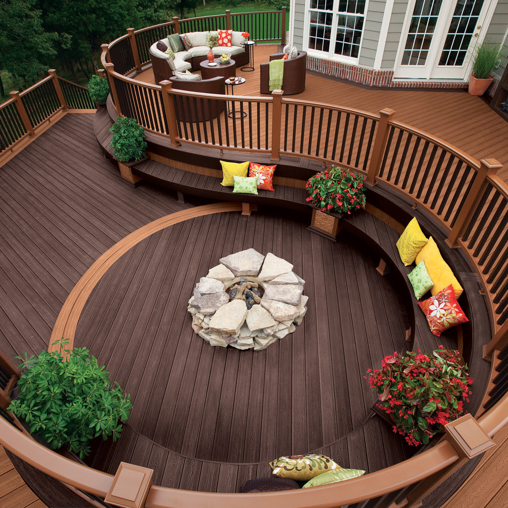Trex Transcend Rope Swing Decking